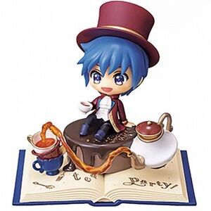 Charming Blue and Red Top Hat Toy Figure